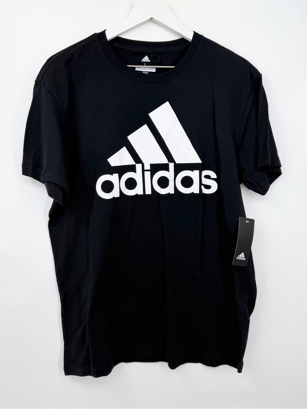 Adidas Men's T-shirt Regular Fit Bos Logo Tee Short Sleeve White Men’s Large NWT